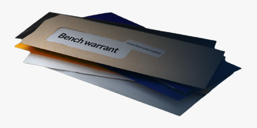 Criminal Defense Lawyer Resolving Bench Warrants In - Envelope, Transparent Clipart