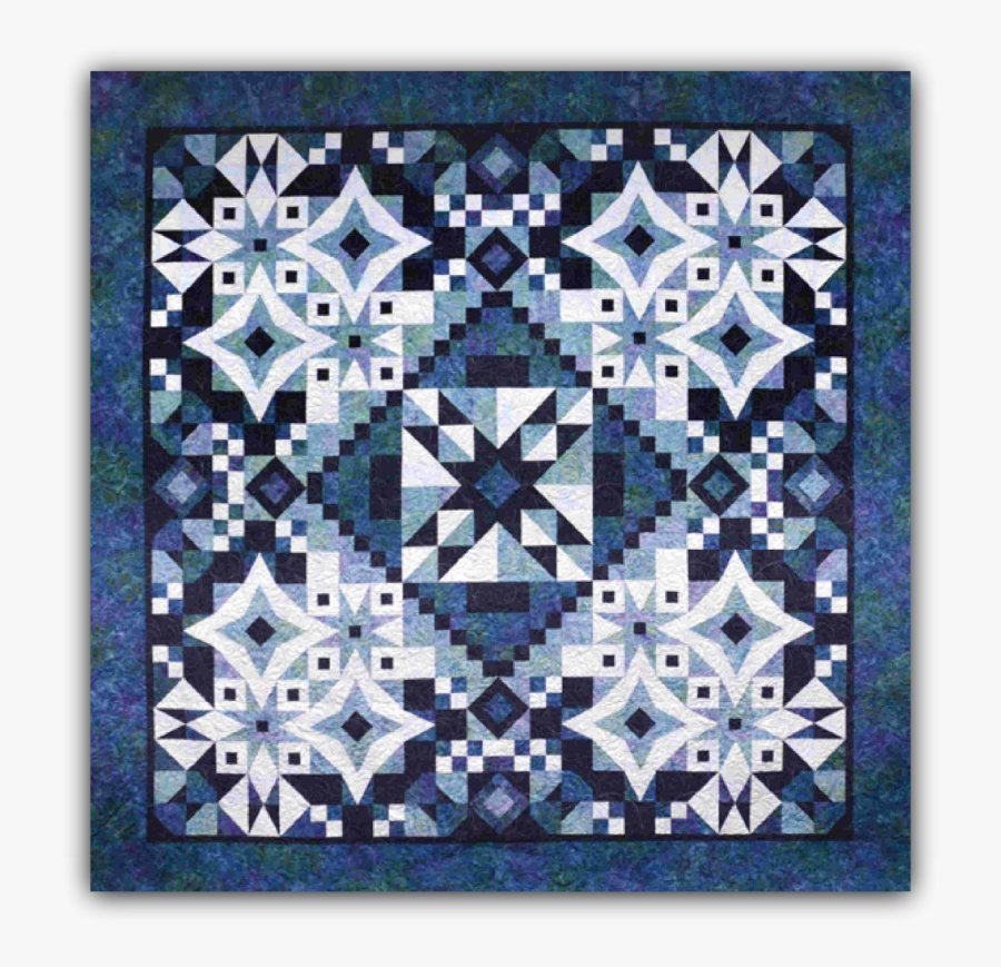Transparent Blocks Rectangular - Asteria Quilt Pattern, Transparent Clipart