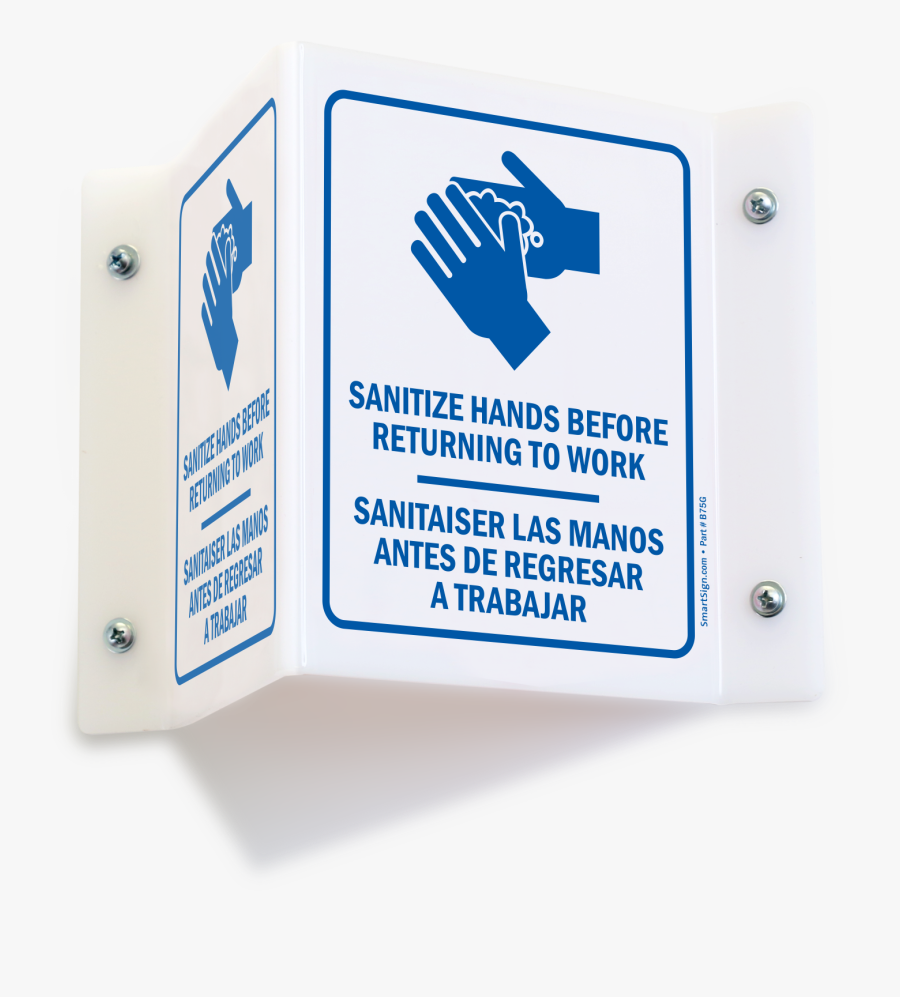 Transparent Washing Hands Png - Sign, Transparent Clipart
