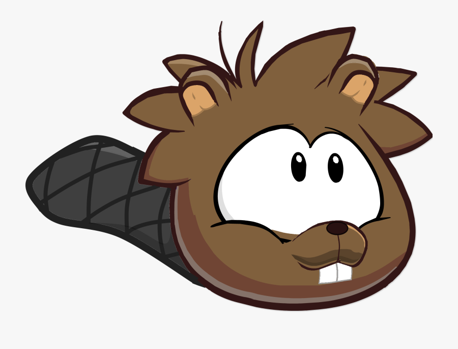 Cute Beaver Illustrations - Club Penguin Tiger Puffle, Transparent Clipart