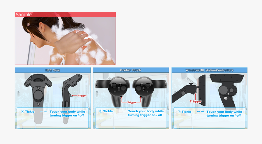 Wash：open Your Hands And Touch Your Body Tickle：clench - Game Controller, Transparent Clipart