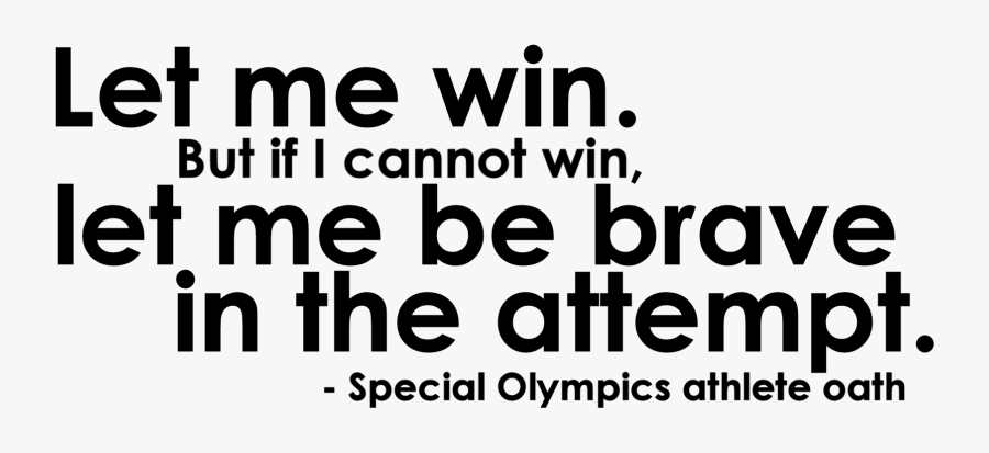 Clip Art Special Olympics Google Search - Special Olympics Oath, Transparent Clipart