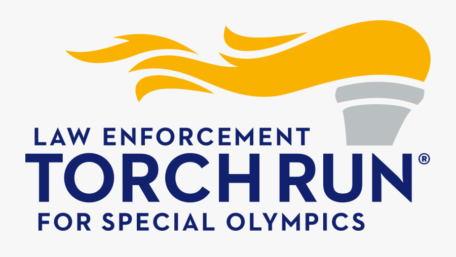 Transparent Torch Vector Png - Law Enforcement Torch Run For Special Olympics, Transparent Clipart