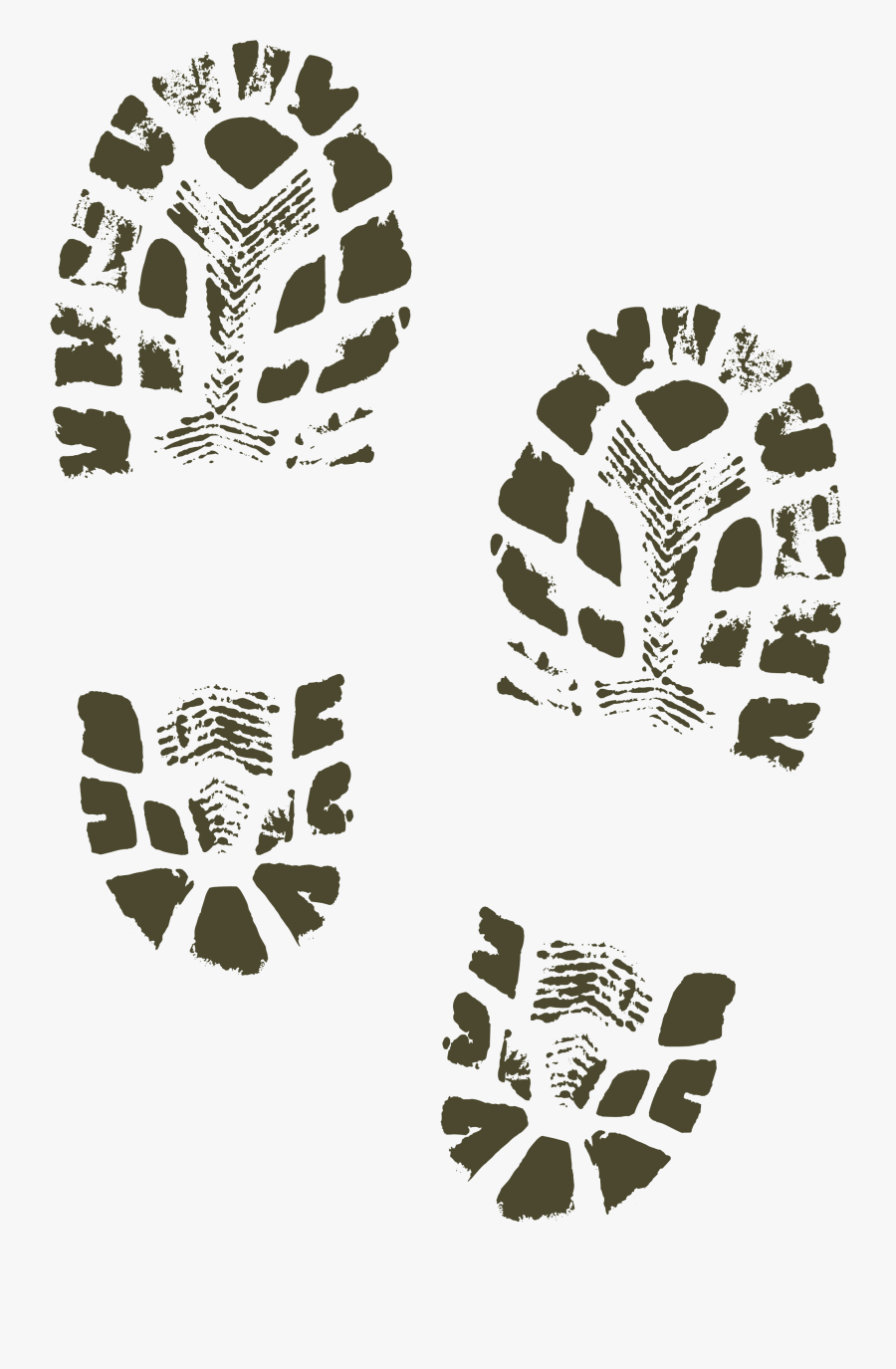 Boot Prints Png, Transparent Clipart