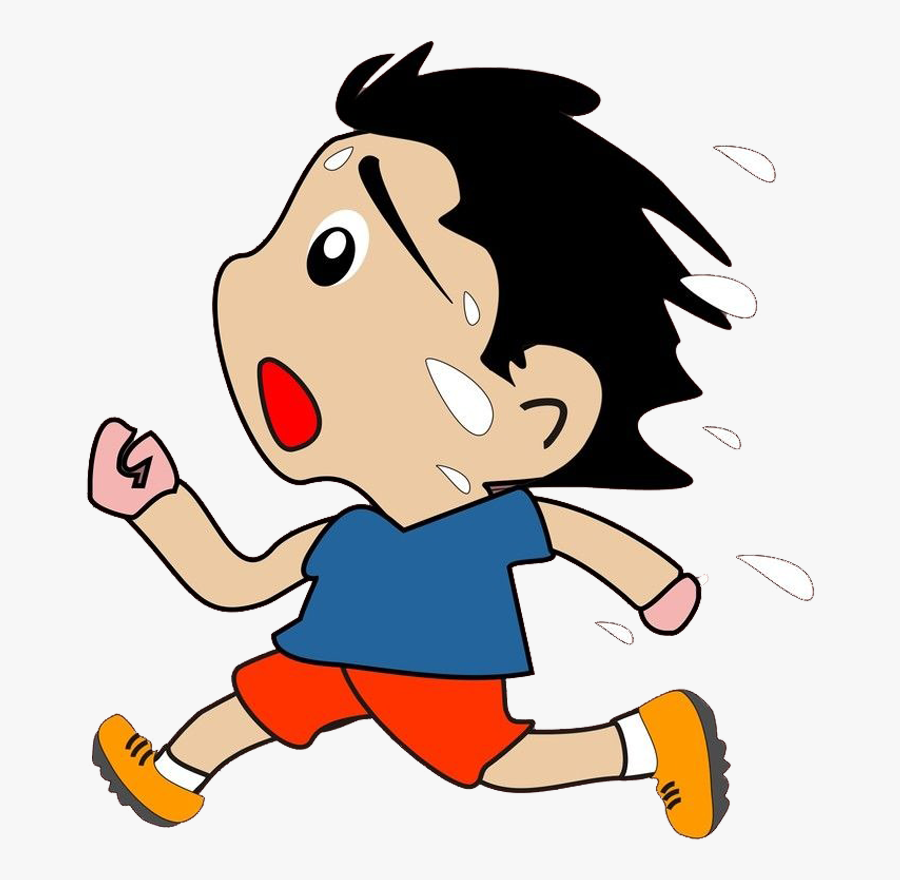 Cartoon Man Running Clip Art