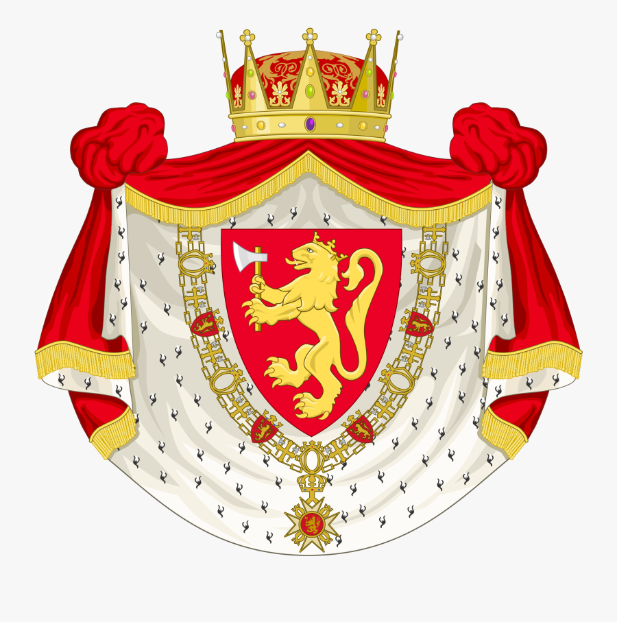 Collection Of Royal Prince Cliparts - Royal Arms Of Norway, Transparent Clipart