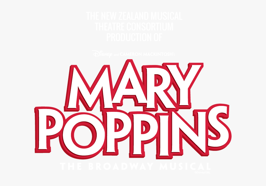 Mary Poppins Bloomsburg Area High School Musical Theatre - Mary Poppins Movie Logo, Transparent Clipart