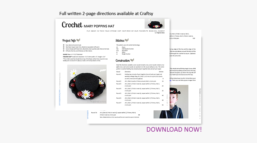 Mary Poppins Hat Png Download - Online Advertising, Transparent Clipart