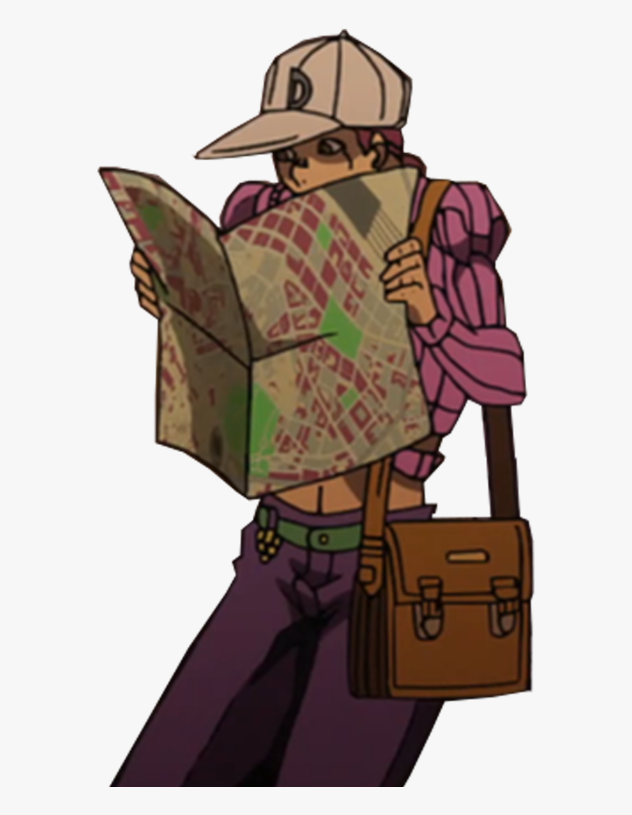 Anime Part 5doppio Png Since I Havent Seen It At All - Doppio With Cap Jojo, Transparent Clipart
