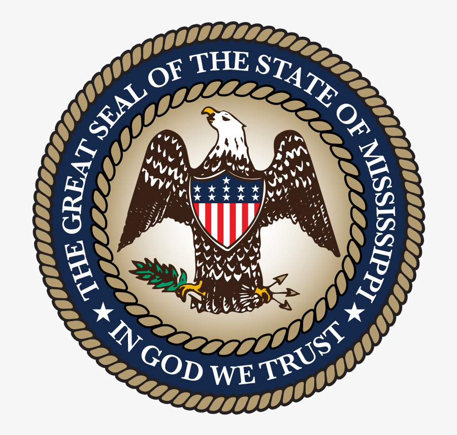 Mississippi State Seal Gif - State Of Ms Seal, Transparent Clipart