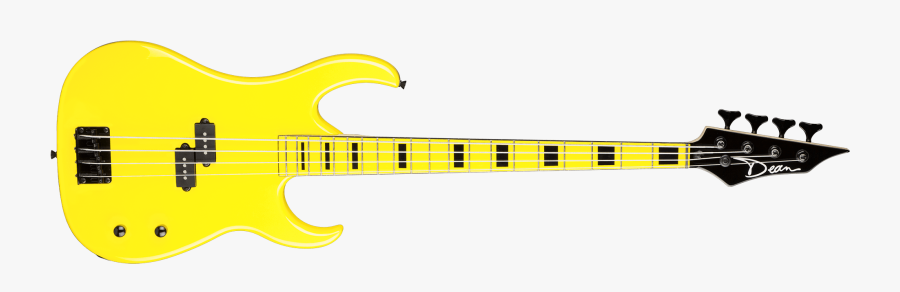 Clip Stock Custom Zone Dean Guitars Image - Dean Custom Zone Bass, Transparent Clipart