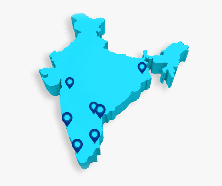 - India Map In 3d Clipart , Png Download - India Map Vector Png, Transparent Clipart