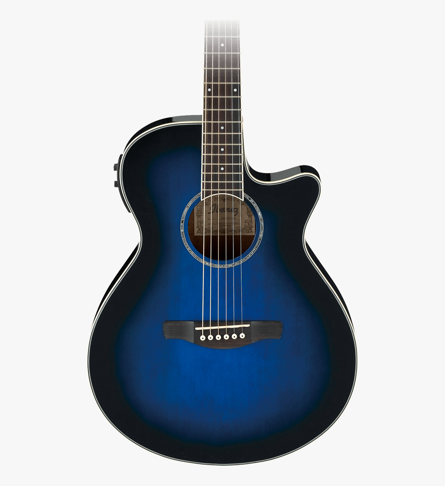 Images Guitars - Ibanez Red Acoustic Guitar, Transparent Clipart