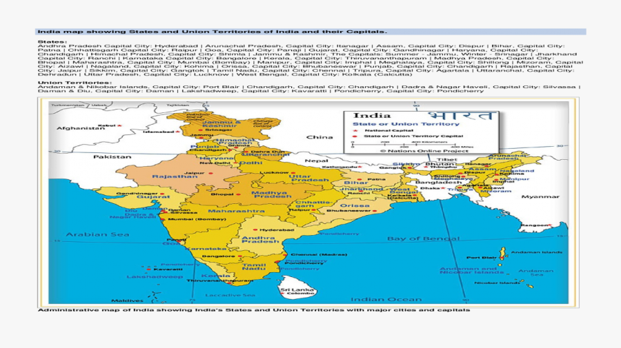 Transparent India Map Outline Png - Atlas, Transparent Clipart