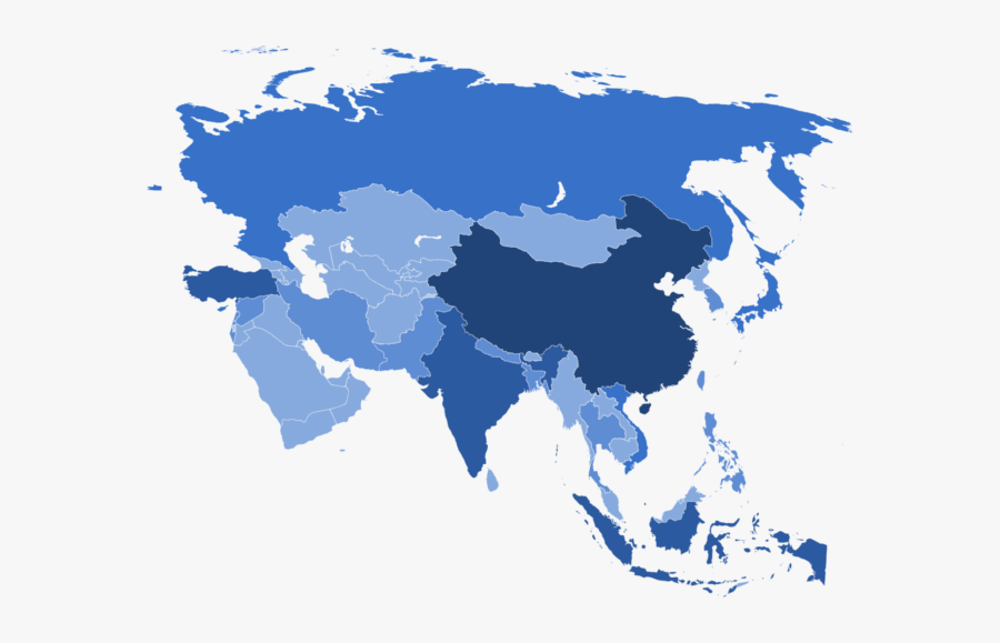 Prostitution Legal In India - Asia Map Png, Transparent Clipart
