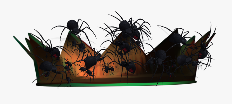 ##halloween #crown #spiders #scary #spooky - Illustration, Transparent Clipart