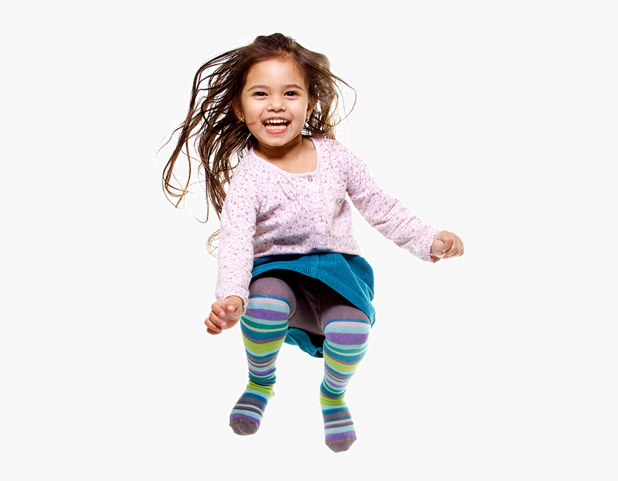 Girl Jump Png Clipart - Toddler Trampoline With Handle, Transparent Clipart