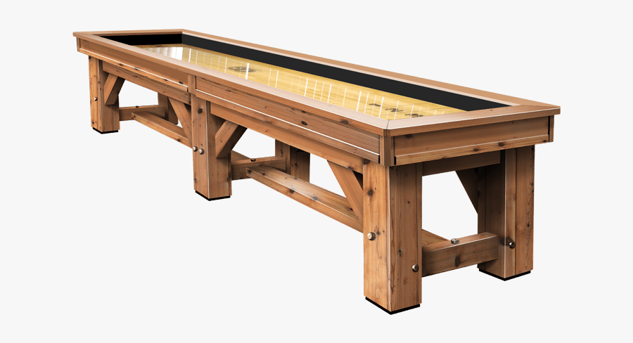Shuffleboard Table Png - Olhausen Timber Ridge Shuffleboard, Transparent Clipart