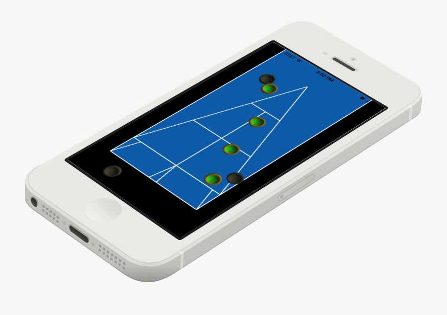 Deck Shuffleboard Icon - Mobile Phone Icon Png 3d, Transparent Clipart