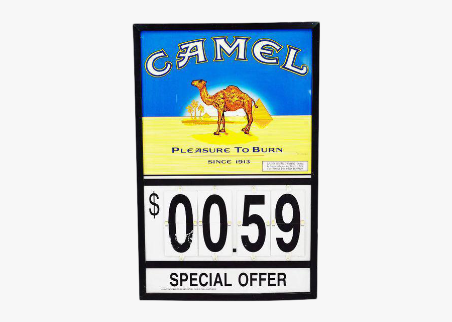 Clip Art Camel Cigarettes - Camel, Transparent Clipart