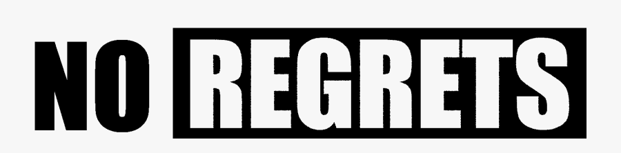 No Regrets Logo Png, Transparent Clipart