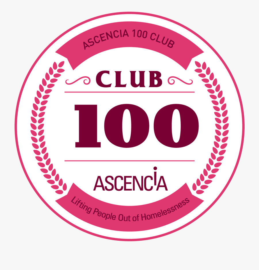 100 Club Logo - Residential Cleaning Logo Vector, Transparent Clipart