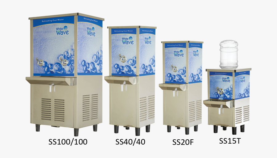Transparent White Wave Png - Water Dispenser 100 Liter, Transparent Clipart