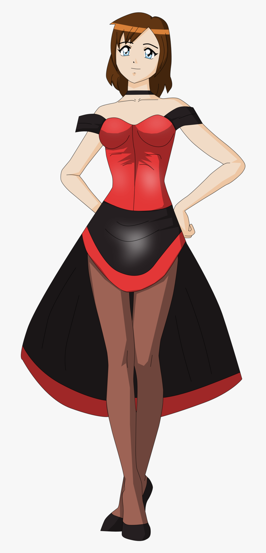 Saloon Girl Clipart, Transparent Clipart