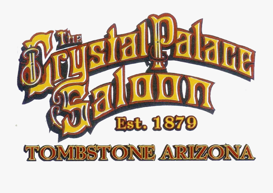 Transparent Saloon Clipart - Crystal Palace Saloon Logo, Transparent Clipart