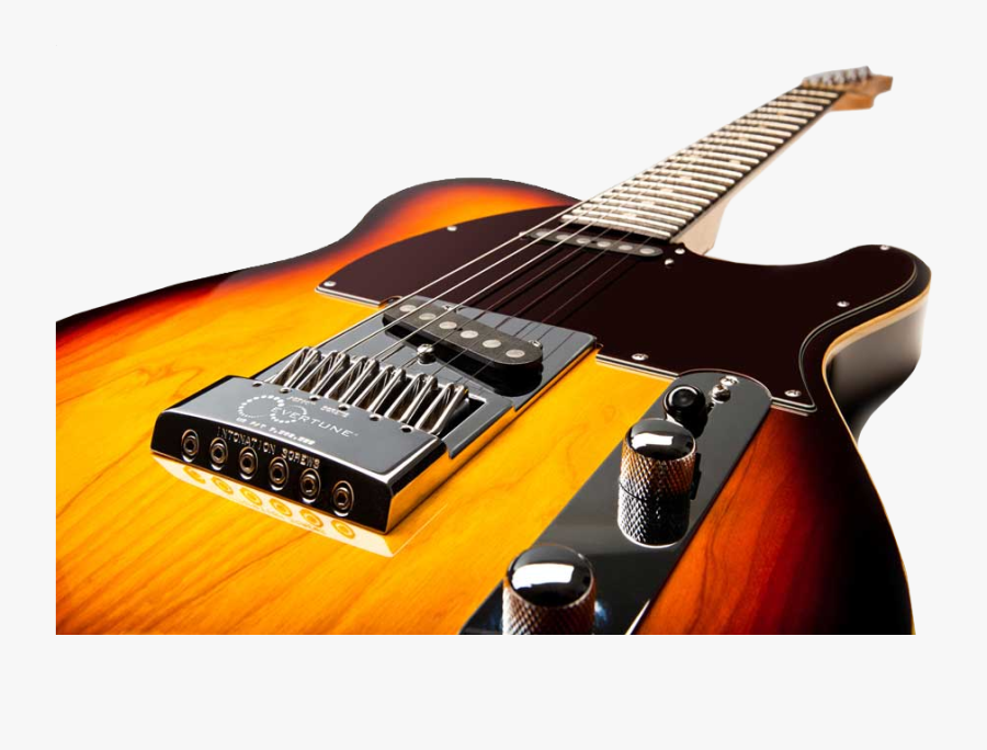 Drawing Trippy Guitar - Electric Guitar, Transparent Clipart