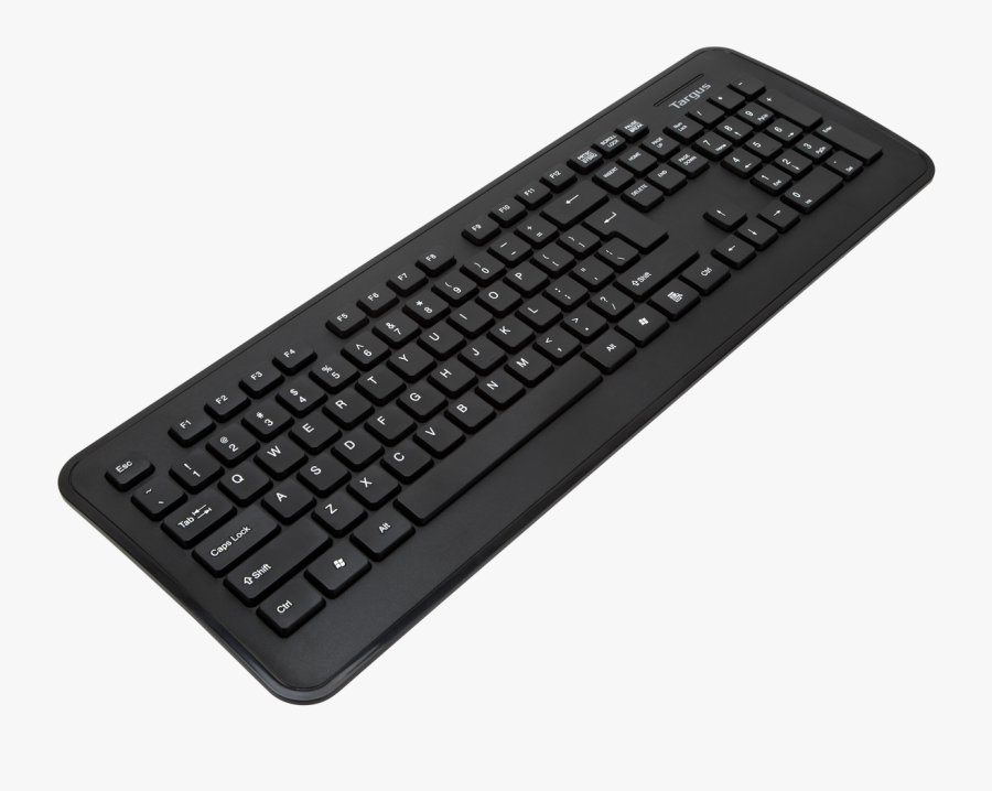 Full Size Wireless Keyboard Akb Keyboards - Akb214tt Targus Keyboard, Transparent Clipart