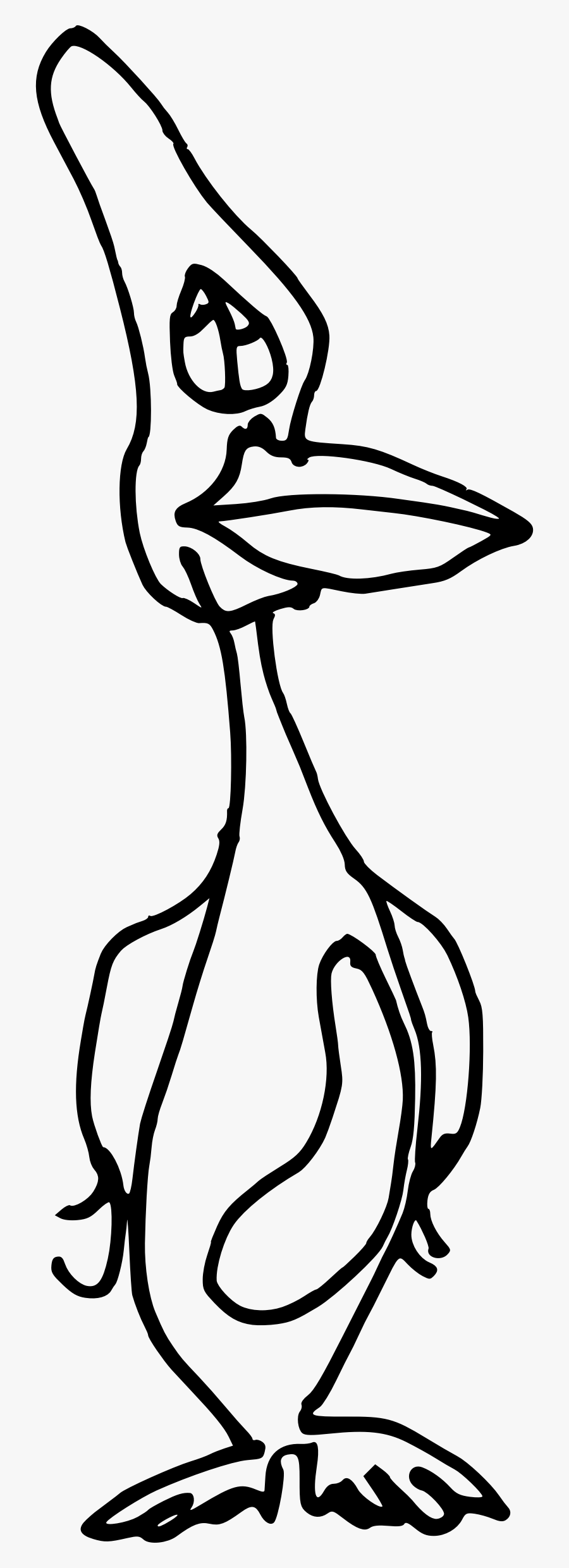 Penguin Clipart , Png Download - Line Art, Transparent Clipart