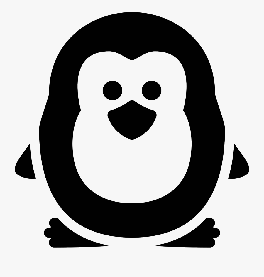 Christmas Penguin Filled Icon - Adã©lie Penguin, Transparent Clipart