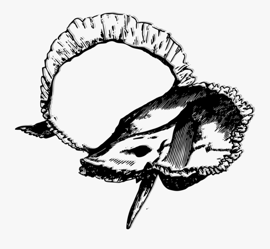 Head,ear,art - Bone, Transparent Clipart
