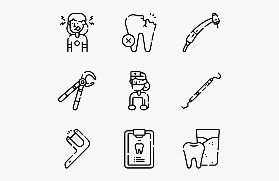 Dentist And Dental Care - Hairstylist Icon Transparent Background, Transparent Clipart