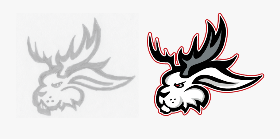 Jacks-logo - Jackalope Logo, Transparent Clipart
