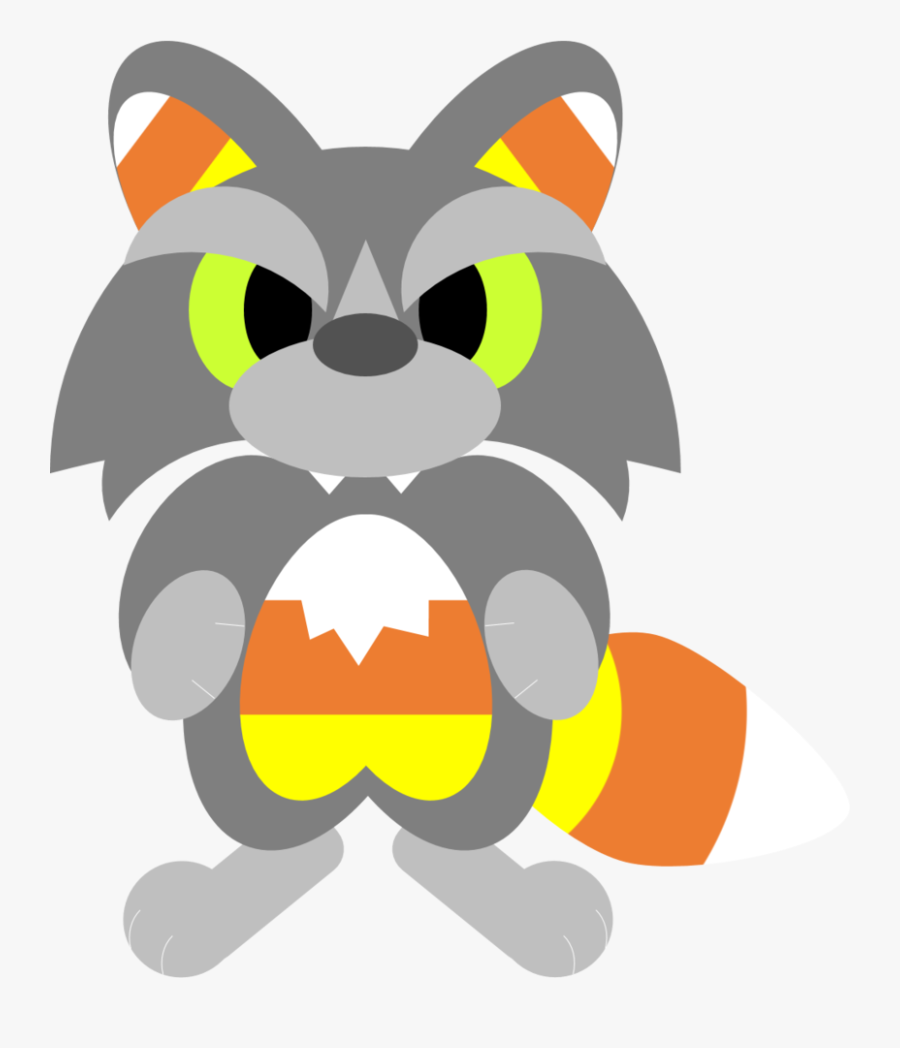 Candy Corn Wolf By Alice Of Africa - Cartoon, Transparent Clipart