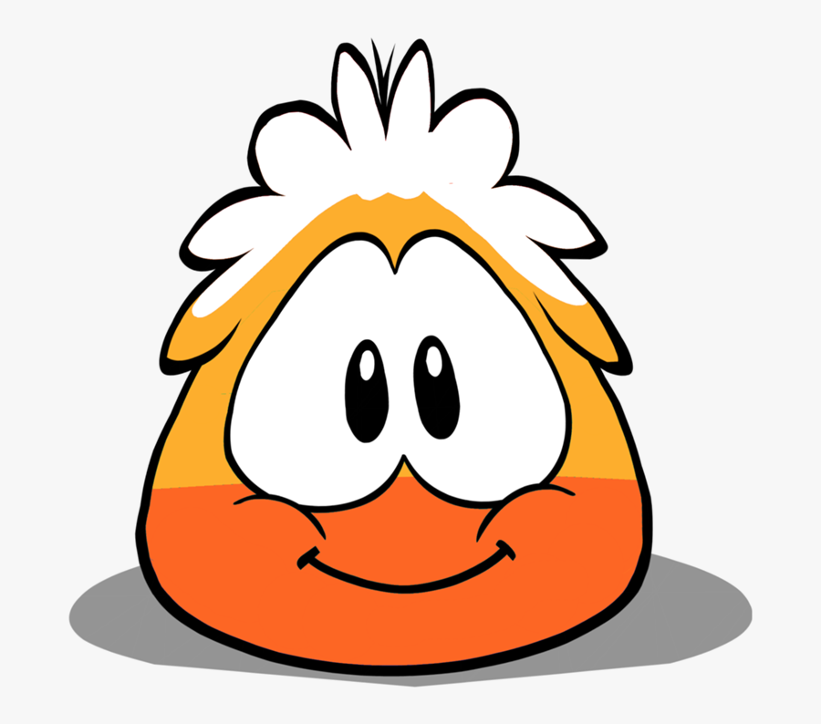 Candy Corn Puffle - Club Penguin Puffles Olds, Transparent Clipart