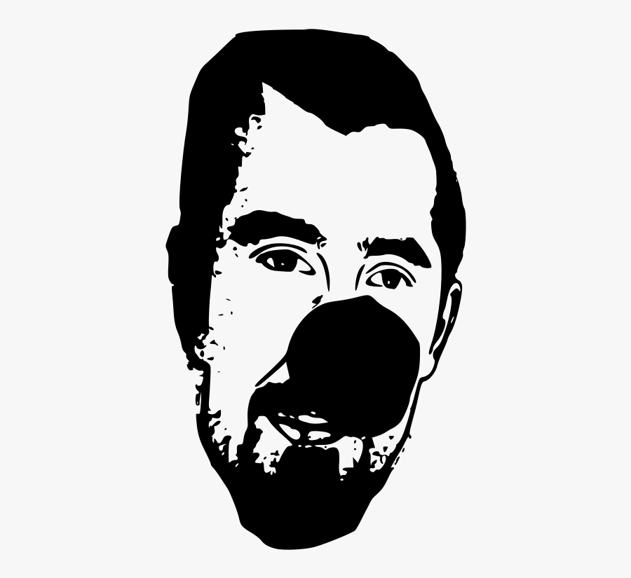 Freebassel Red Nose - Illustration, Transparent Clipart