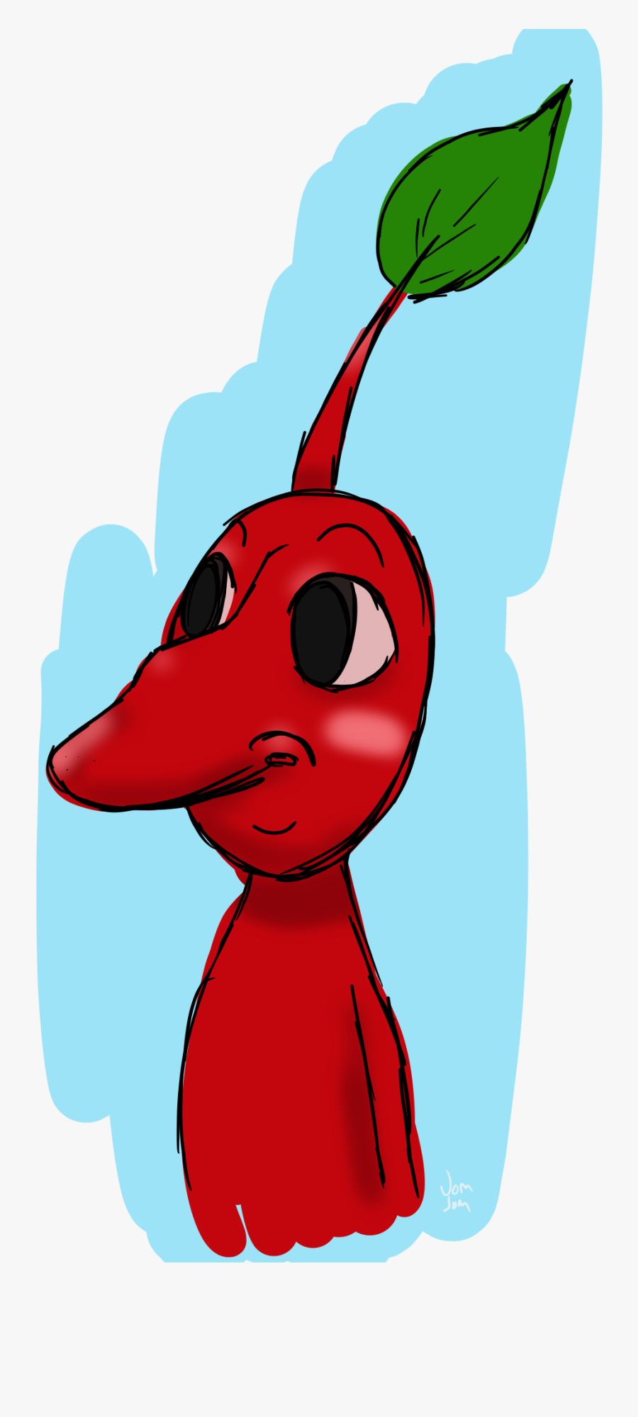Red Nose Pikmin Clipart , Png Download - Red Pikmin Nose, Transparent Clipart
