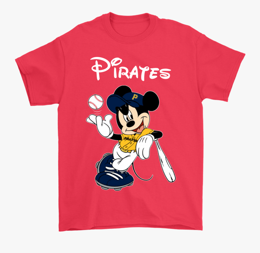 Baseball Mickey Team Pittsburgh Pirates Shirts - Mickey Mouse Astros, Transparent Clipart