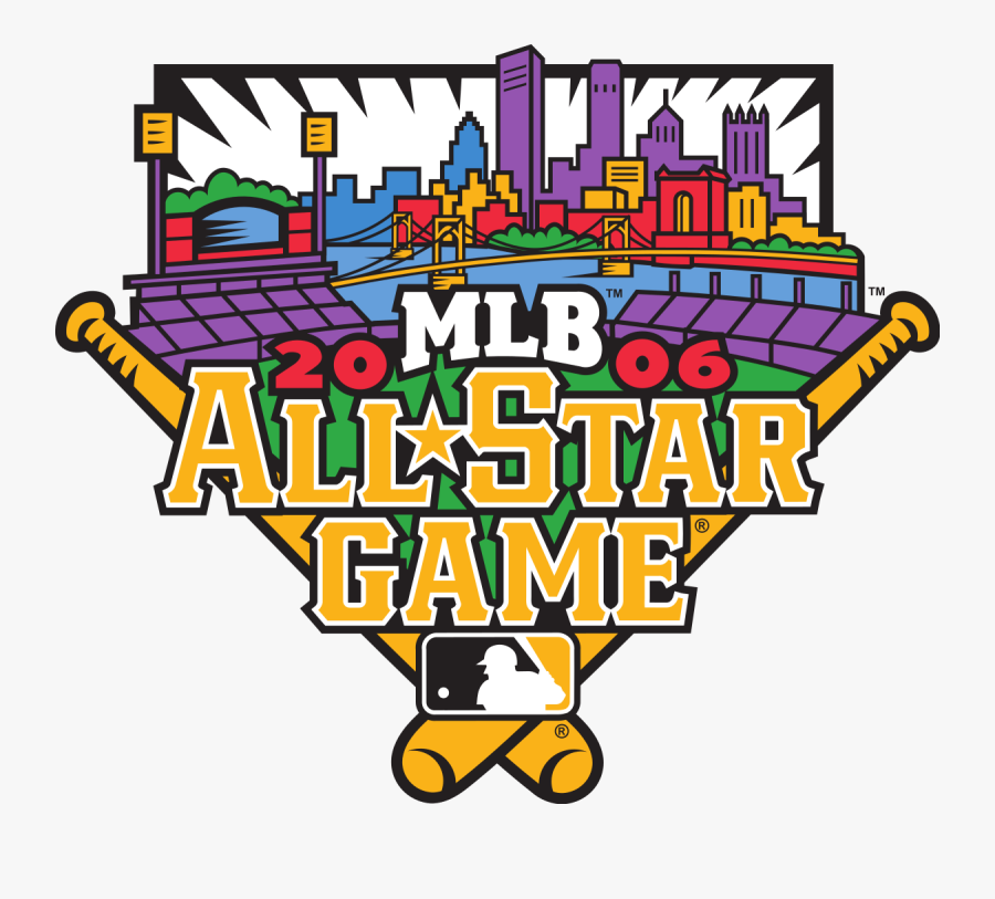 2006 All Star Game Baseball, Transparent Clipart
