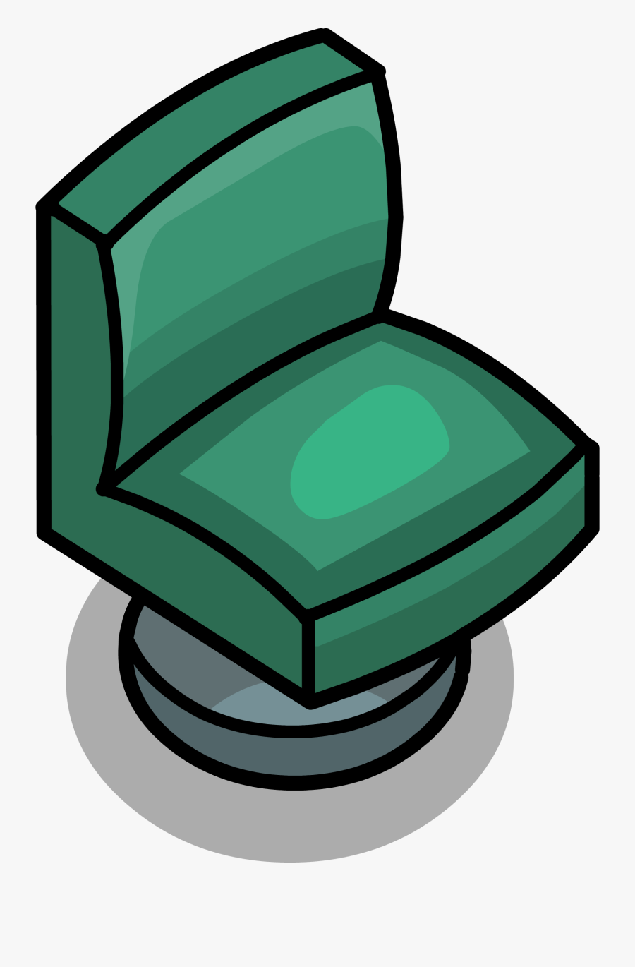 Chair , Transparent Cartoons - Club Penguin Hospital Chair, Transparent Clipart