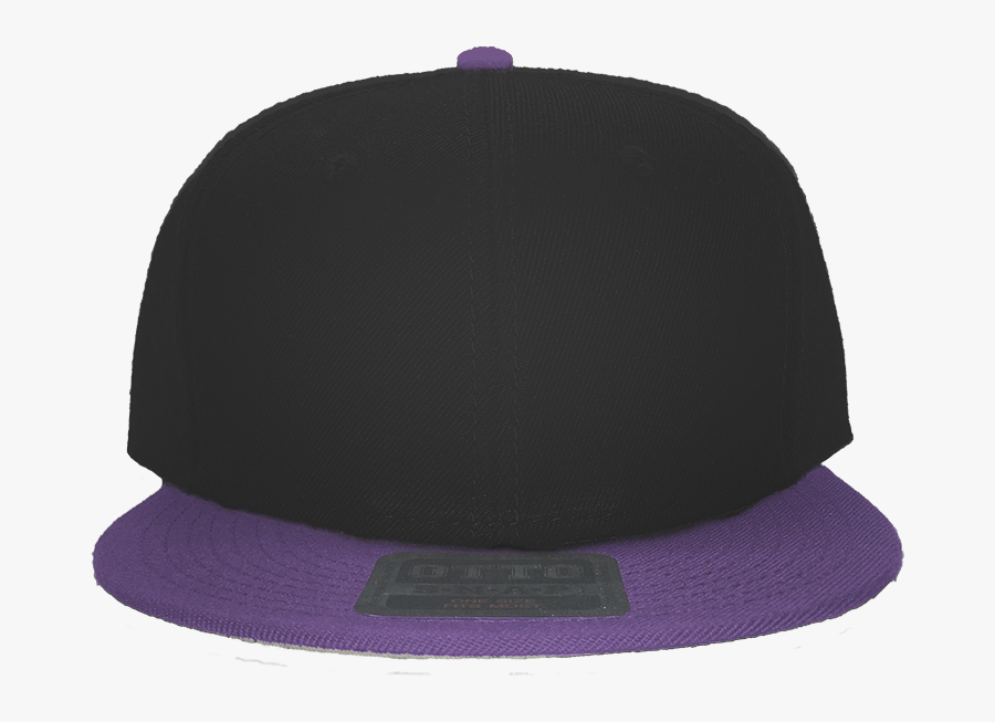 125 978 110303 Snapback Cap Purple Black Black - Dick With A Hat, Transparent Clipart