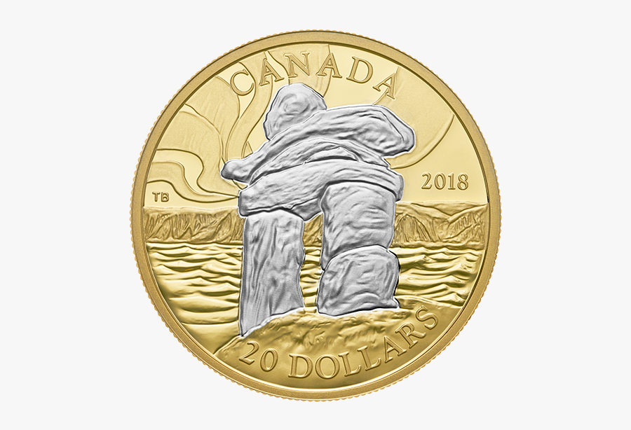 Gold Plate Png - Iconic Canadian Coins, Transparent Clipart