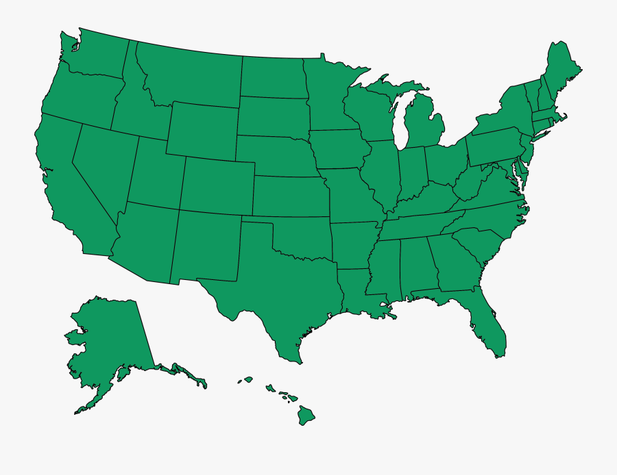 Electronic Health Records - Rural Vs Urban Map, Transparent Clipart