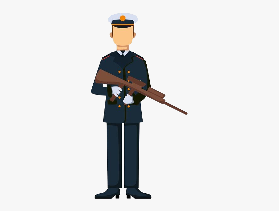 Military Soldier Silhouette Illustration - Army Troop Drawing, Transparent Clipart