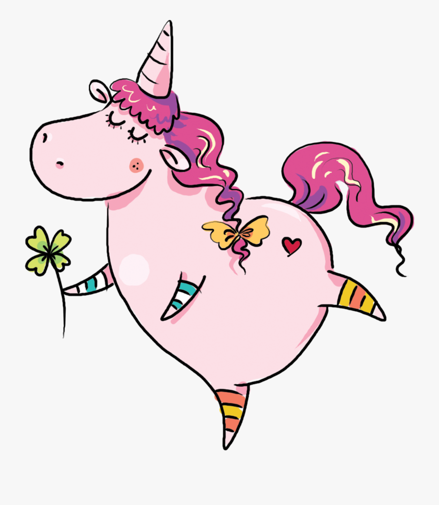 Funny Unicorn Clipart, Transparent Clipart