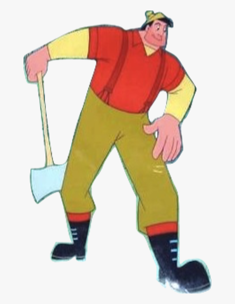 Paul Bunyan - Character Disney Paul Bunyan, Transparent Clipart