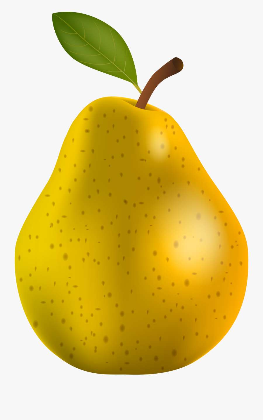Clipart Of A Pear, Transparent Clipart